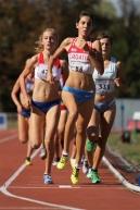 01.10.2011. - Peteromeč za kadetkinje i kadete HR-SLO-SLK-CZE-HUN, Nitra Slovačka - Leonarda Ravlić vodila je utrku na 2000 m za kadetkinje