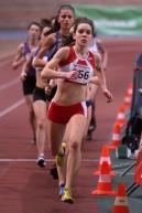 31.01.2015. - Vienna Track&Field Indoor Meeting - Nina Dobša u vodstvu utrke na 800 m u svojoj skupini