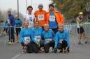 25.10.2015. - 20. VW Ljubljanski maraton - Dio ekipe AK Međimurje s predsjednikom Stjepanom Korajom