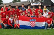 Kadeti hrvatske reprezentacije na okupu nakon natjecanja