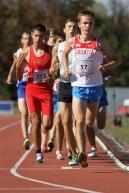 01.10.2011. - Peteromeč za kadetkinje i kadete HR-SLO-SLK-CZE-HUN, Nitra Slovačka - Jure Josipović vodio je utrku na 3000 m od početka do kraja